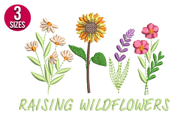 A Designer's Practical Review of the Raising Wildflowers Embroidery Design