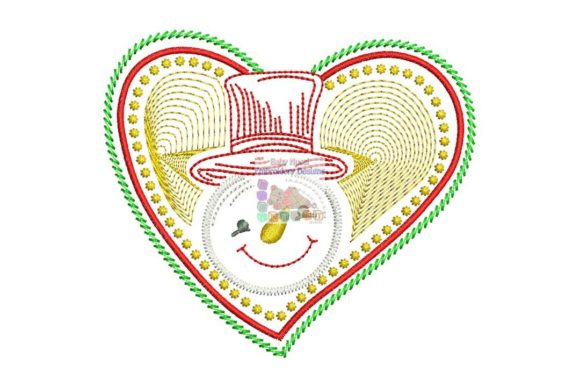 A Designer’s Take on the Snowman in Your Heart Embroidery