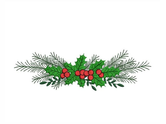 A Fresh Festive Design for Embroidery Sellers