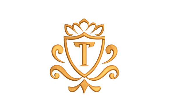 A Monogram Letter T for Holiday Magic and Wedding Elegance