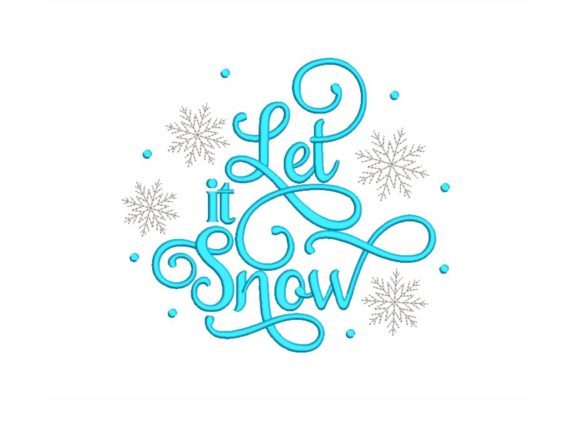 A Practical Review of the Let It Snow Embroidery Design