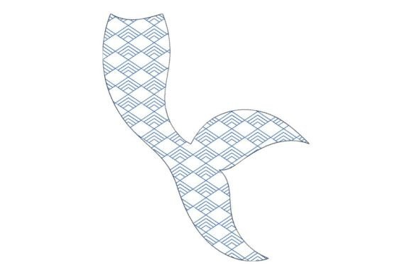 A Sashiko Mermaid Tail for Modern Embroidery Businesses