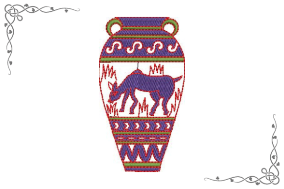 Adding Handmade Charm with African Culture Embroidery