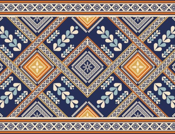 An Embroidery Border Pattern That Speaks Without Words
