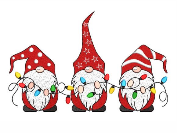 Christmas Gnomes: A Practical Design Review for Embroidered Projects