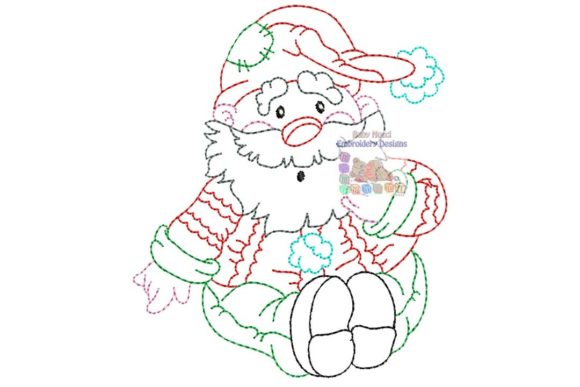 Crafting Christmas Joy with the Surprised Santa Design