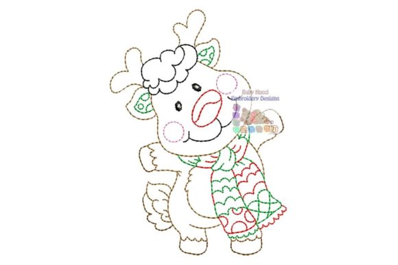 Deer Multicolor Character: A Boutique Apparel Designer's Perspective