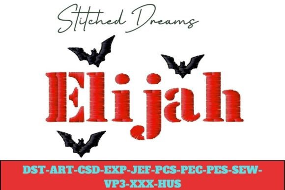 Elijah: An Embroidery Designer's Review for Personalized Gifts