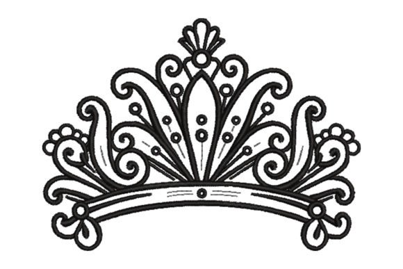 Embroidery Designer Review: Princess Tiara for Boutique Apparel