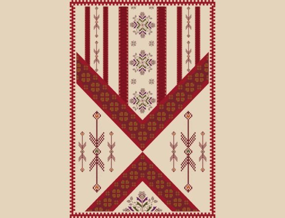 Ethnic Embroidery Geometric Pattern: A Holiday Designer Review