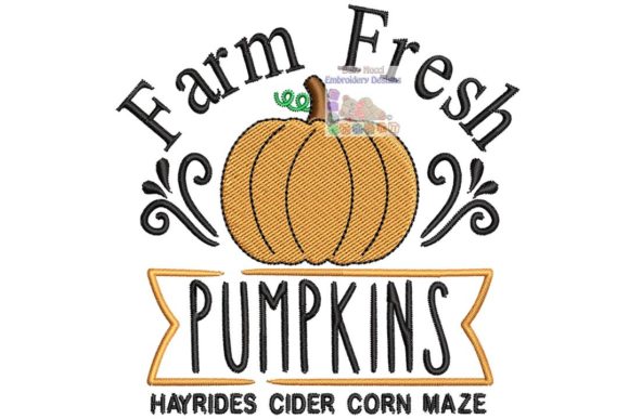 Farm Fresh Pumpkin: An Embroidery Seller’s Product Review