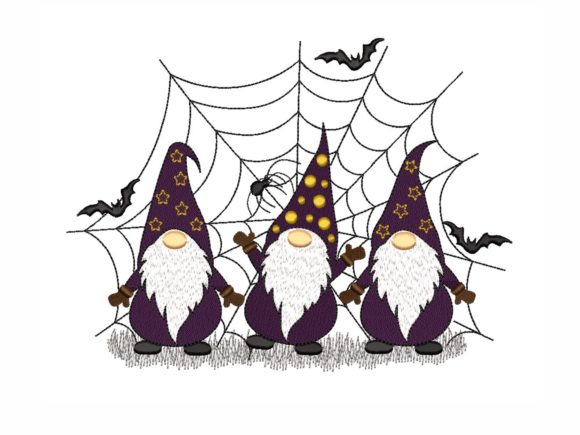 Halloween Gnomes Embroidery: A Designer's Review for Boutique Apparel
