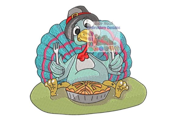 Is the Bigger Turkey Embroidery Design Right for Your Shop?