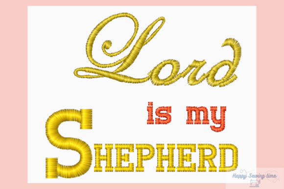 Lord is My Shepherd: A Faithful Embroidery Design Review
