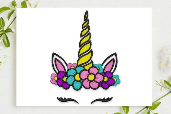 Unicorn Embroidery: A Magical Gift Design for Your Shop