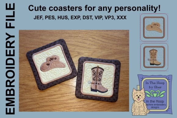 Western Coasters: A Boutique Sweatshirt Embroidery Review